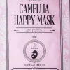Kocostar Korealainen Ihonhoito|Kasvojenhoito<Camellia Happy Mask kosteuttava kangasnaamio 1 kpl