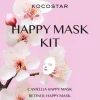 Kocostar Kasvojenhoito<Happy Mask Kit kangasnaamiopakkaus 5 kpl