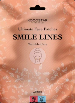 Kocostar Korealainen Ihonhoito|Kasvojenhoito<Ultimate Face Patches Smile Lines kasvoteipit 6 paria
