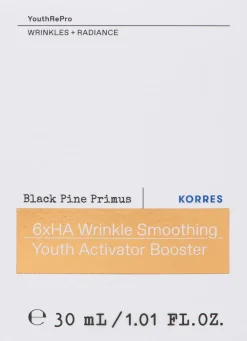 Korres Kasvojenhoito<Black Pine Primus 6HA Wrinkle Smooth Youth Activator Booster seerumi 30 ml
