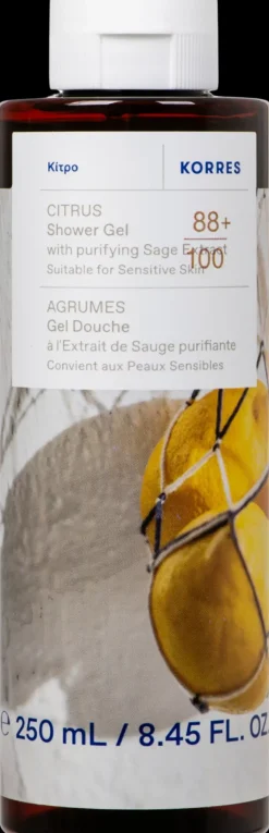 Korres Vartalonhoito<Citrus suihkugeeli 250ml