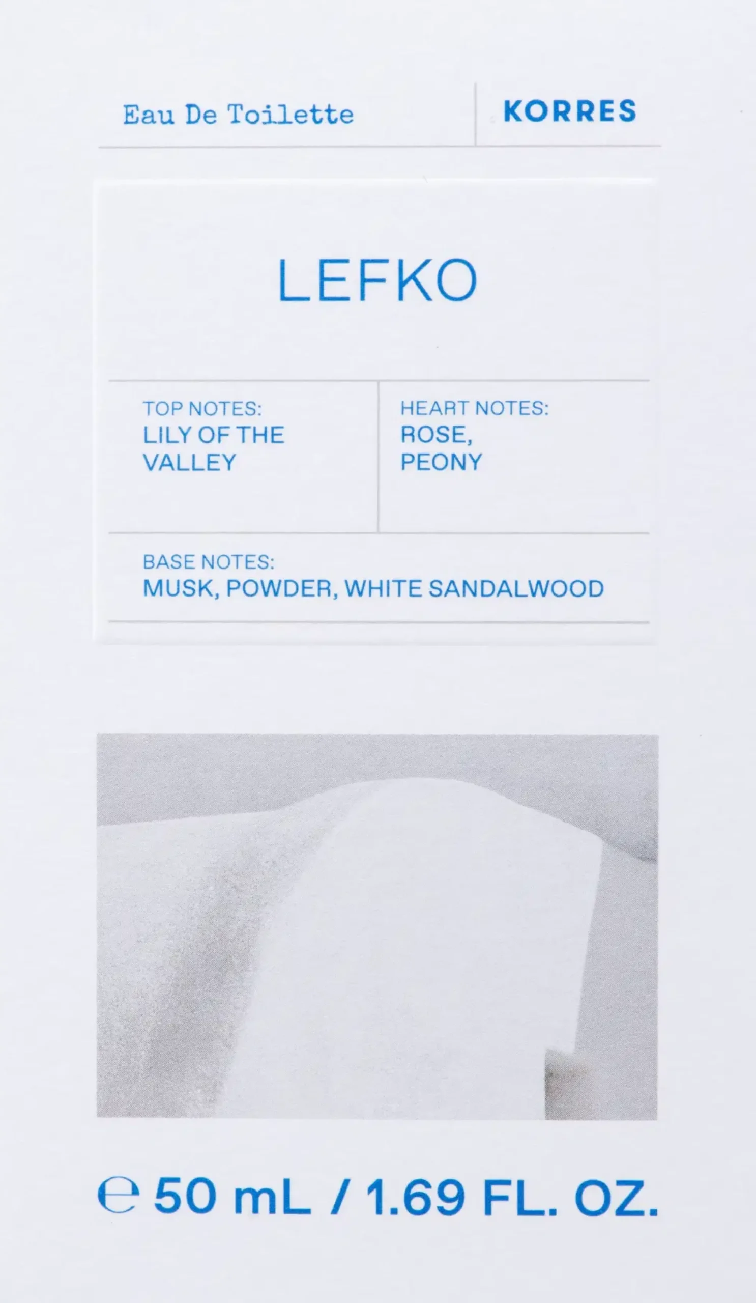 Korres Hajuvedet<Lefko EdT tuoksu 50 ml