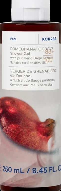 Korres Vartalonhoito<Pomegranate Grove suihkugeeli 250ml