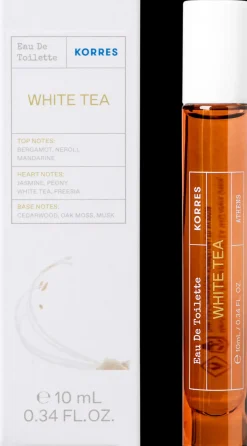 Korres Hajuvedet<White Tea EdT roll-on tuoksu 10 ml