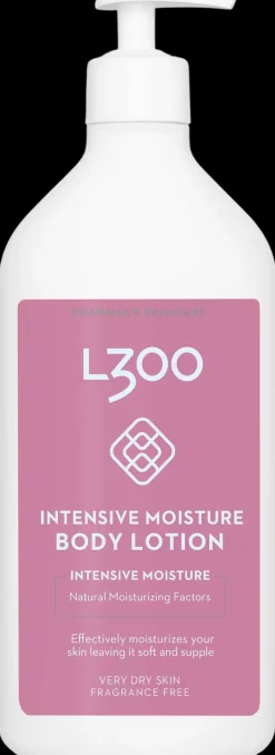 L300 Hajusteettomat Ihonhoidon Tuotteet|Vartalonhoito<Intensive Moisture Body Lotion Very Dry Skin erittäin kuivan ihon vartalovoide 400ml
