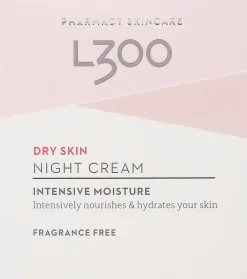 L300 Hajusteettomat Ihonhoidon Tuotteet|Kasvojenhoito<Intensive Moisture Night Cream Dry Skin yövoide kuivalle iholle 50ml