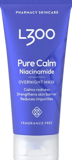 L300 Hajusteettomat Ihonhoidon Tuotteet|Kasvojenhoito<Pure Calm Niacinamide Overnight mask kasvonaamio 60ml