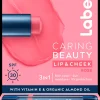 Labello Kasvojenhoito<4,8g Caring Beauty Rose - sävyttävä voide huulille ja poskille
