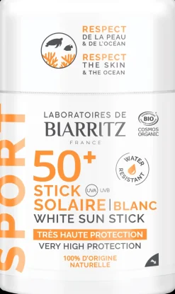 Laboratoires De Biarritz Aurinkotuotteet<Alga Maris Sport Sun Stick White aurinkovoidepuikko valkoinen SPF 50+ 12 g