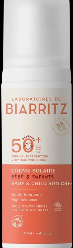 Laboratoires De Biarritz Ihonhoito|Aurinkotuotteet<Baby & Child Sun Cream Aurinkovoide lapsille Spf50+ 100ml