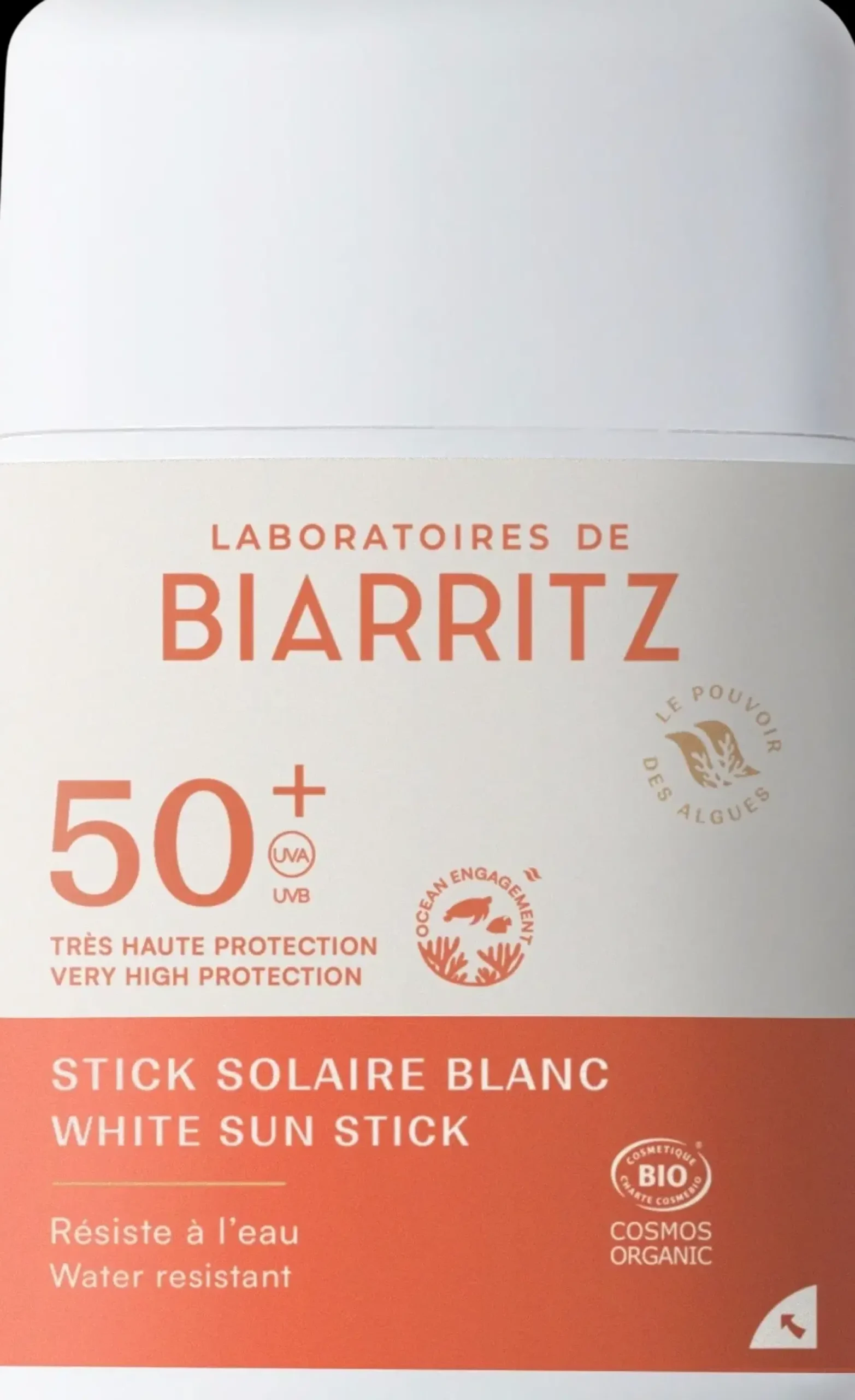 Laboratoires De Biarritz Ihonhoito|Aurinkotuotteet<Stick Solaire Aurinkovoidepuikko Valkoinen Spf50+ 12g