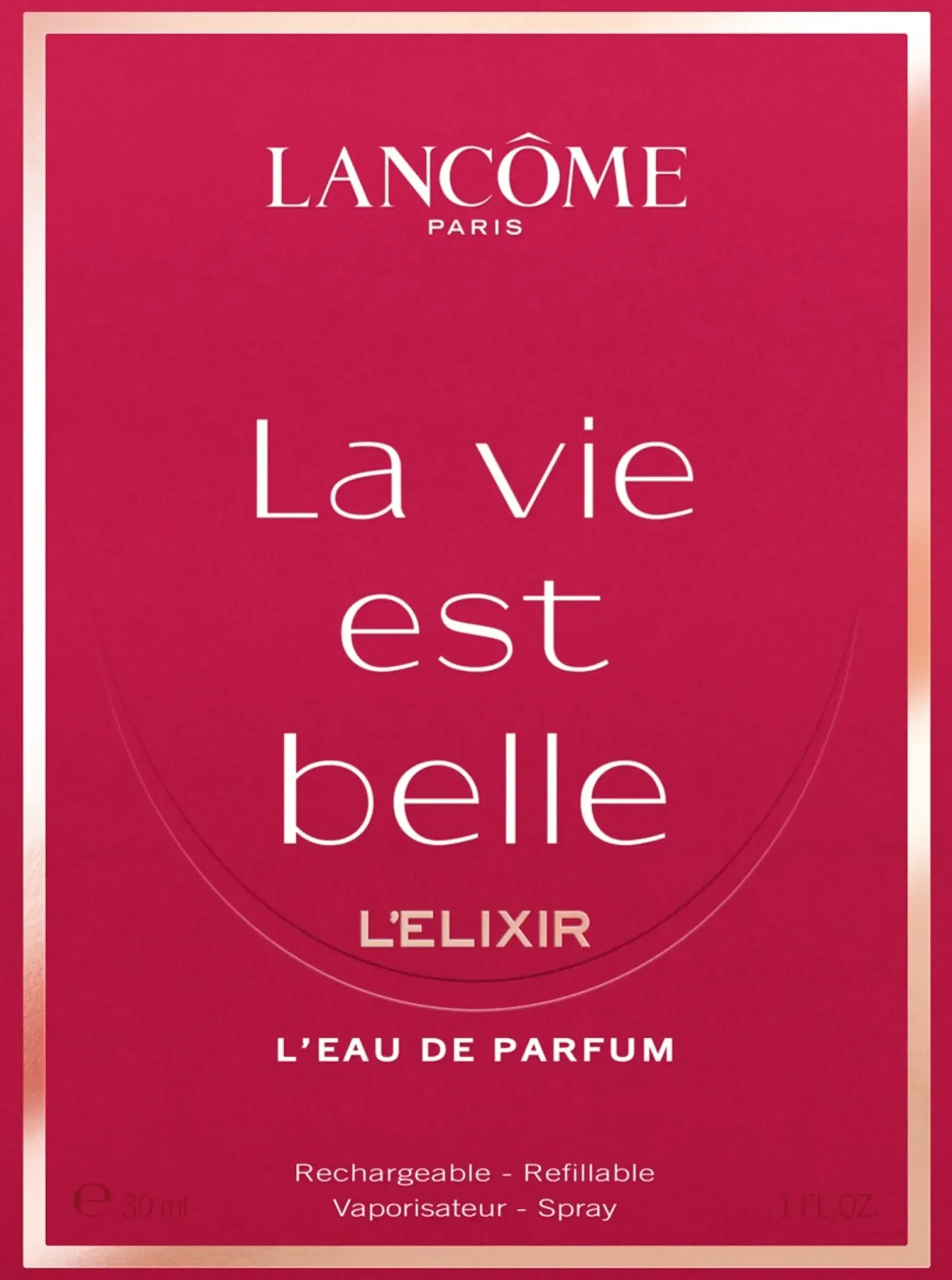 Lancôme Hajuvedet<Lancome La Vie est belle L'ELIXIR EdP tuoksu 30 ml