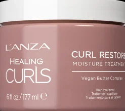 Lanza Hiustenhoito|Kampaamotuotteet<L´ANZA Healing Curls Restore Moisture Treatment tehohoito 177 ml