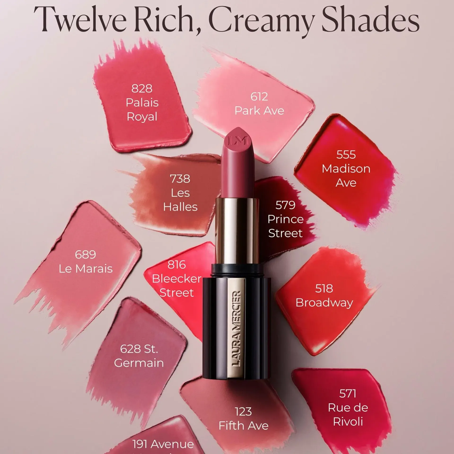 Laura Mercier Huulimeikit<Caviar Hydra - Crème Lipstick Refill -huulipuna täyttöpakkaus 3,3 g