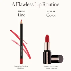 Laura Mercier Huulimeikit<Caviar Smoothing Matte Lipstick Refill mattahuulipunan täyttöpakkaus 3,8 g