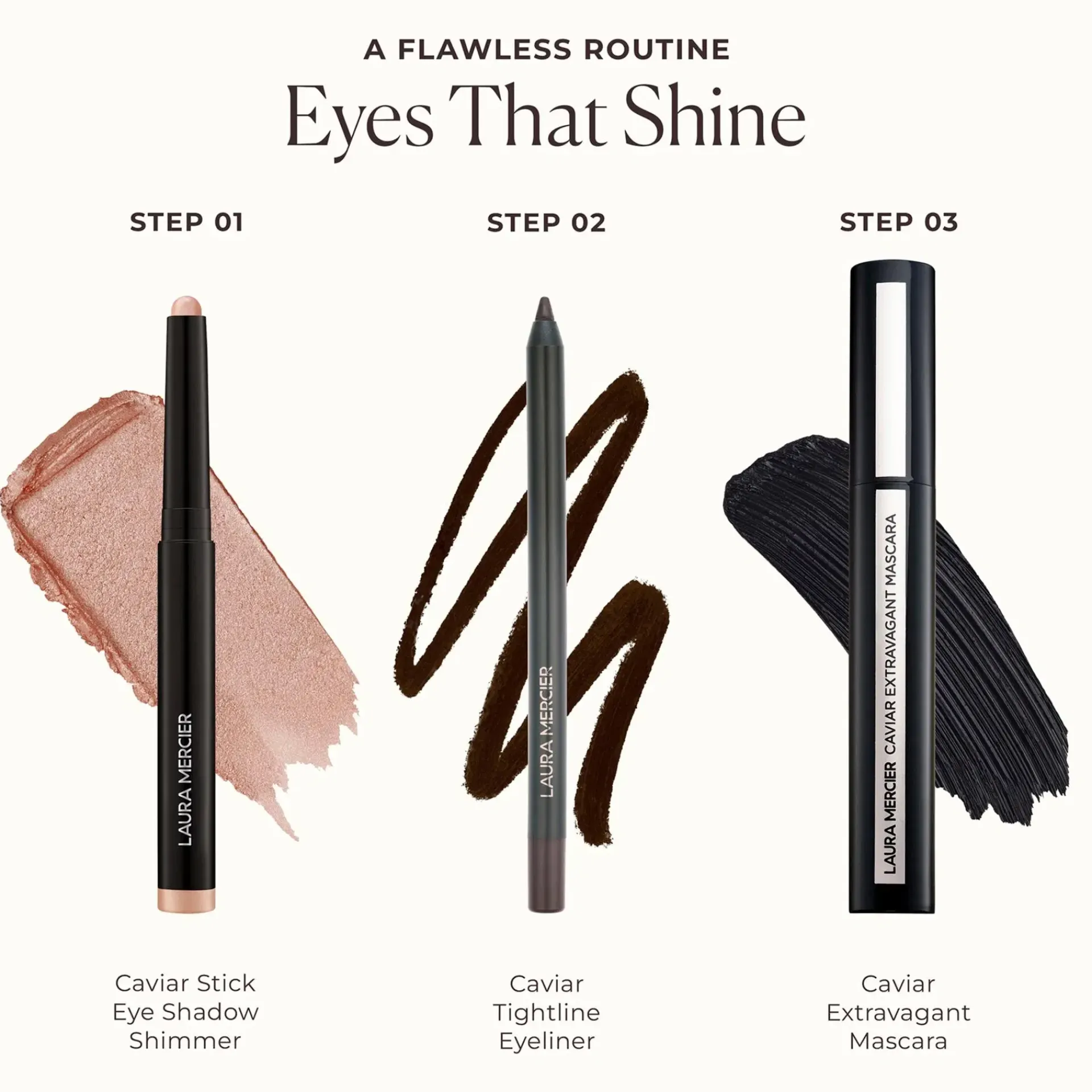 Laura Mercier Silmämeikit<Caviar Stick Eye Shadow Shimmer luomiväripuikko 1,64 g