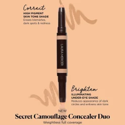 Laura Mercier Kasvomeikit<Secret Camouflage Brighten & Correct Duo peitevoidekynä 2 g