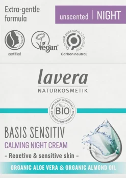 lavera Ihohaasteet|Ihonhoito<Basis Sensitiv Calming Night Cream 50ml