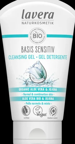 lavera Ihohaasteet|Ihotyypit<Basis Sensitiv Cleansing Gel 125ml