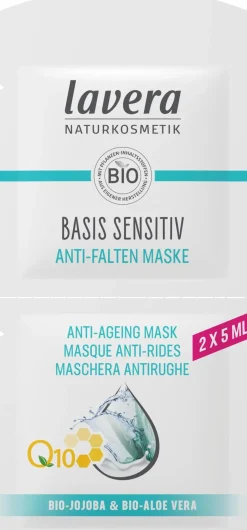 lavera Ihohaasteet|Ihonhoito<Basis Sensitiv Q10 Mask 2x5ml