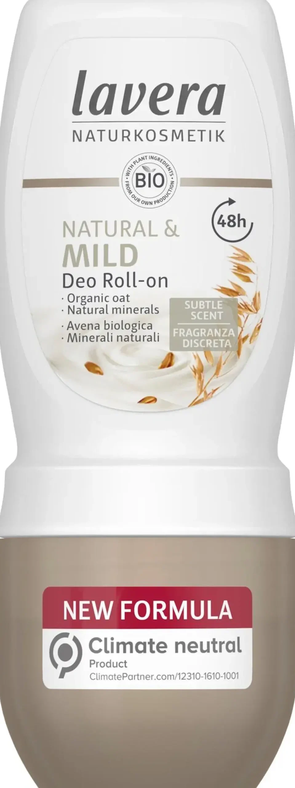lavera Ihonhoito|Vartalonhoito<Deo Roll-On Natural & Mild 50ml