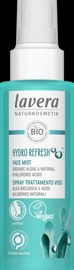 lavera Ihohaasteet|Ihonhoito<Hydro Refresh Face Mist 100ml