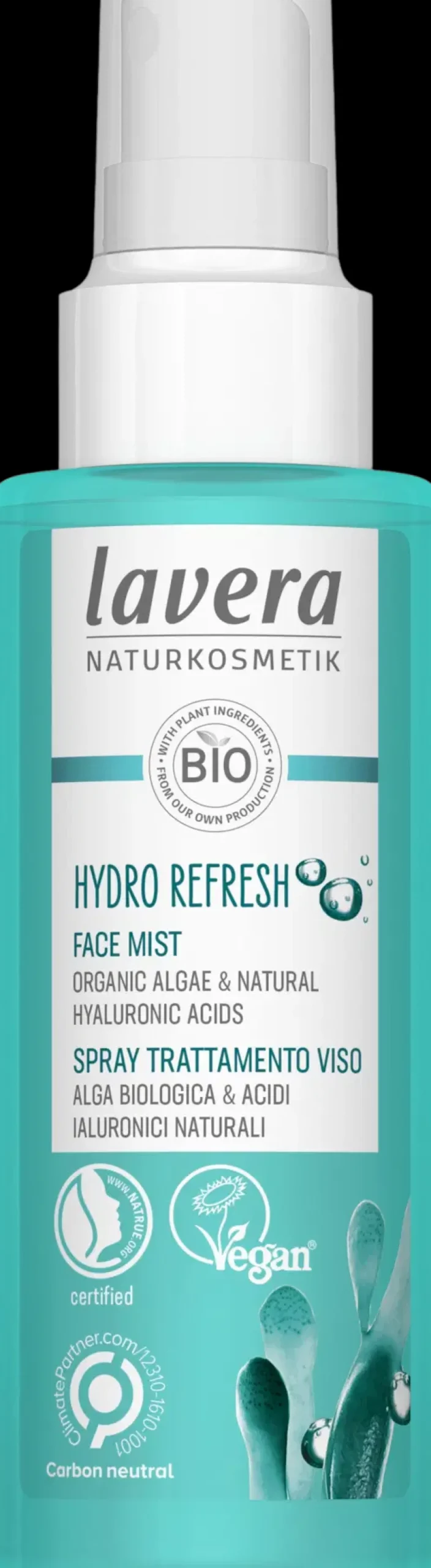 lavera Ihohaasteet|Ihonhoito<Hydro Refresh Face Mist 100ml