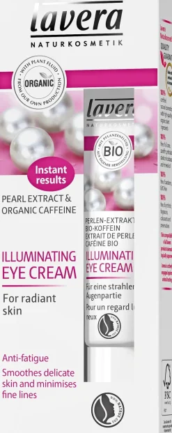 lavera Ihonhoito|Kasvojenhoito<Illuminating Eye Cream silmänympärysvoide 15ml