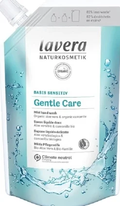 lavera Ihonhoito|Käsienhoito<Refill Pouch Basis Sensitiv Gentle Care Hand Wash - Hellävarainen käsisaippua täyttöpakkaus 500ml