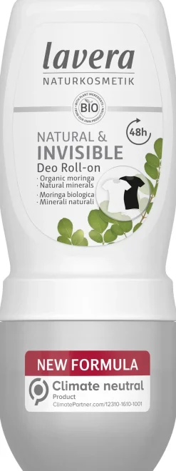 lavera Ihonhoito|Vartalonhoito<Roll-On Deo Natural & Invisible 50ml