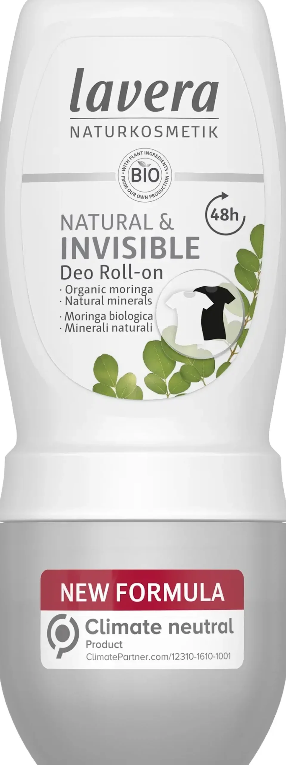 lavera Ihonhoito|Vartalonhoito<Roll-On Deo Natural & Invisible 50ml