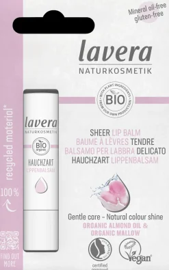 lavera Ihonhoito|Kasvojenhoito<Sheer huulivoide 4,5g