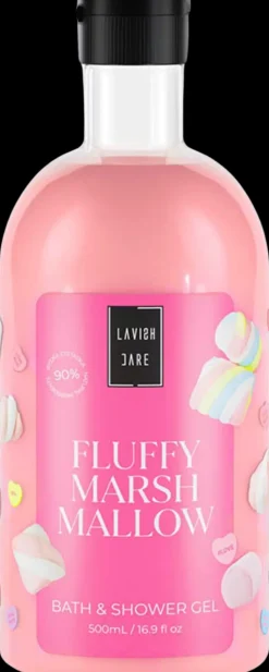 Lavish Care Vartalonhoito<Suihkugeeli Fluffy Marshmallow 500ml