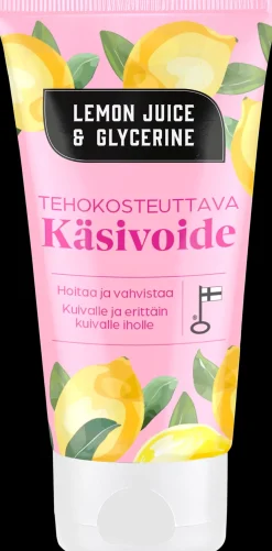 Lemon Juice u0026 Glycerine Käsienhoito<Lemon Juice and Glycerine Tehokosteuttava käsivoide 75ml