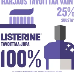 Listerine Suuhygienia|Suuhygienia<Total Care Milder Taste suuvesi, 500 ml