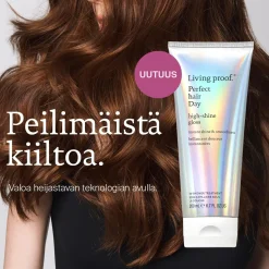 Living Proof Curly Girl -Tuotteet|Hiustenhoito<phd hi-shine gloss kiiltohoito 200ml