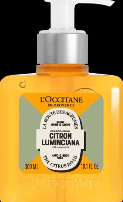 L’Occitane en Provence Vartalonhoito<L'Occitane en Provence Citron luminciana nestesaippua 300 ml
