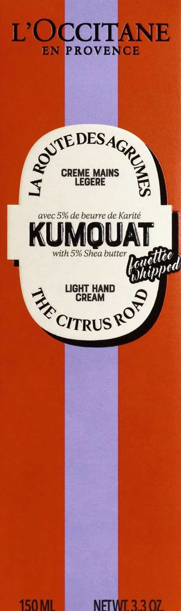 L’Occitane en Provence Käsienhoito<L'Occitane en Provence Kumquat hand cream käsivoide 150 ml
