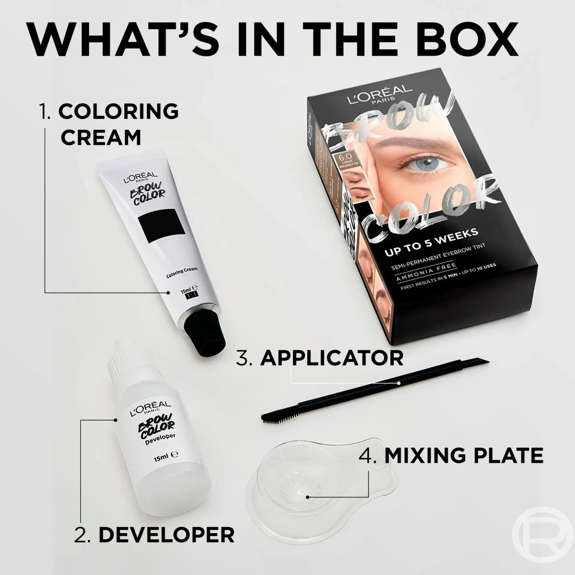 L'Oréal Paris Silmämeikit<Brow Color Kit kulmaväri 30 ml