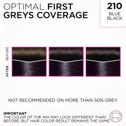 L'Oréal Paris Hiusvärit<Casting Crème Gloss 210 Blue Black semi-permanent hiusväri normaaleille hiuksille 1 pce