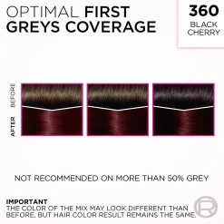 L'Oréal Paris Hiusvärit<Casting Crème Gloss 360 Black Cherry Tumma Mahonginruskea kevytväri 1kpl