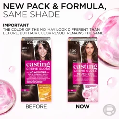 L'Oréal Paris Hiusvärit<Casting Crème Gloss 426 Auburn semi-permanent hiusväri normaaleille hiuksille 1 pce