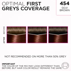 L'Oréal Paris Hiusvärit<Casting Crème Gloss 454 Goji Brown Kuparinen mahonginruskea kevytväri 1kpl