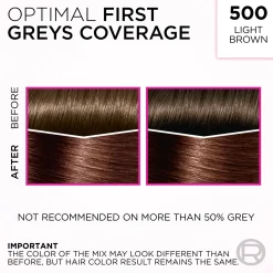 L'Oréal Paris Hiusvärit<Casting Crème Gloss 500 Light Brown Vaaleanruskea kevytväri 1kpl