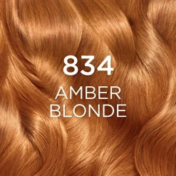 L'Oréal Paris Hiusvärit<Casting Crème Gloss 834 Amber Blonde Luonnonvaalea Kuparikulta kevytväri 1kpl