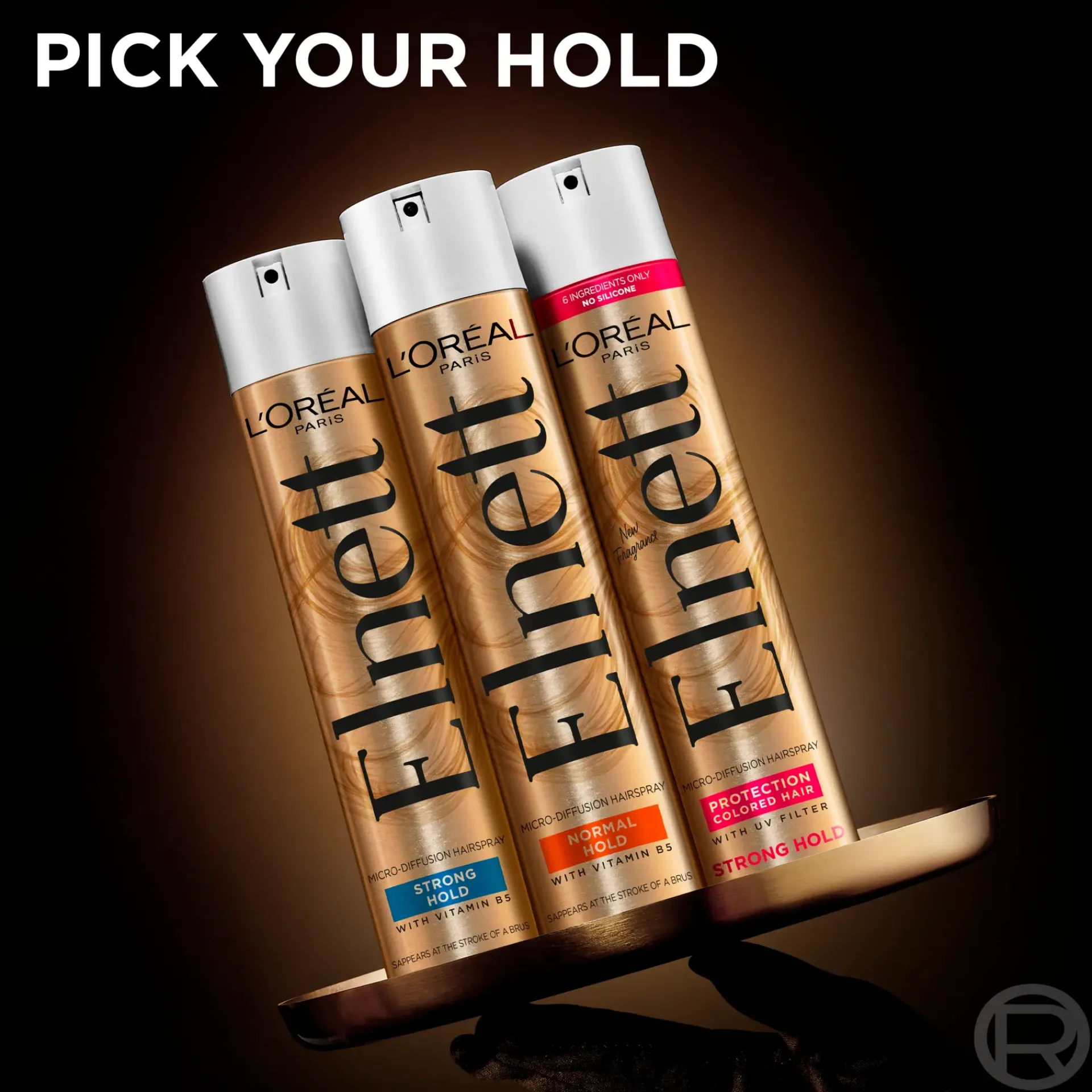 L'Oréal Paris Hiusten Muotoilutuotteet<Elnett Hair Spray Strong hiuslakka 200 ml