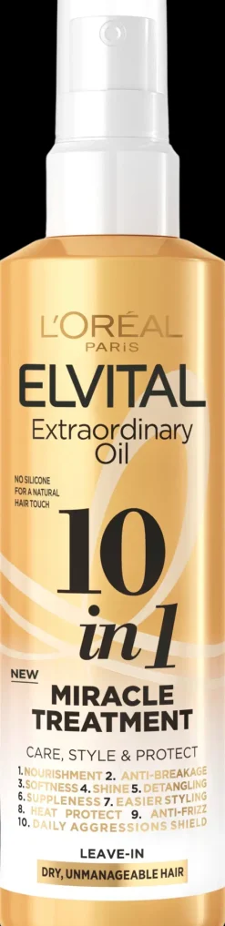 L'Oréal Paris Hiustenhoito<Elvital Extraordinary Oil 10IN1 SP150ML hiuksiin jätettävä hoitoaine 150ml