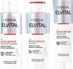 L'Oréal Paris Shampoot<Elvital Bond Repair Shampoo 200ML shampoo vaurioituneille hiuksille ml