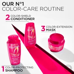 L'Oréal Paris Shampoot<Elvital Color-Vive Shampoo värjätyille ja raidoitetuille hiuksille 250ml