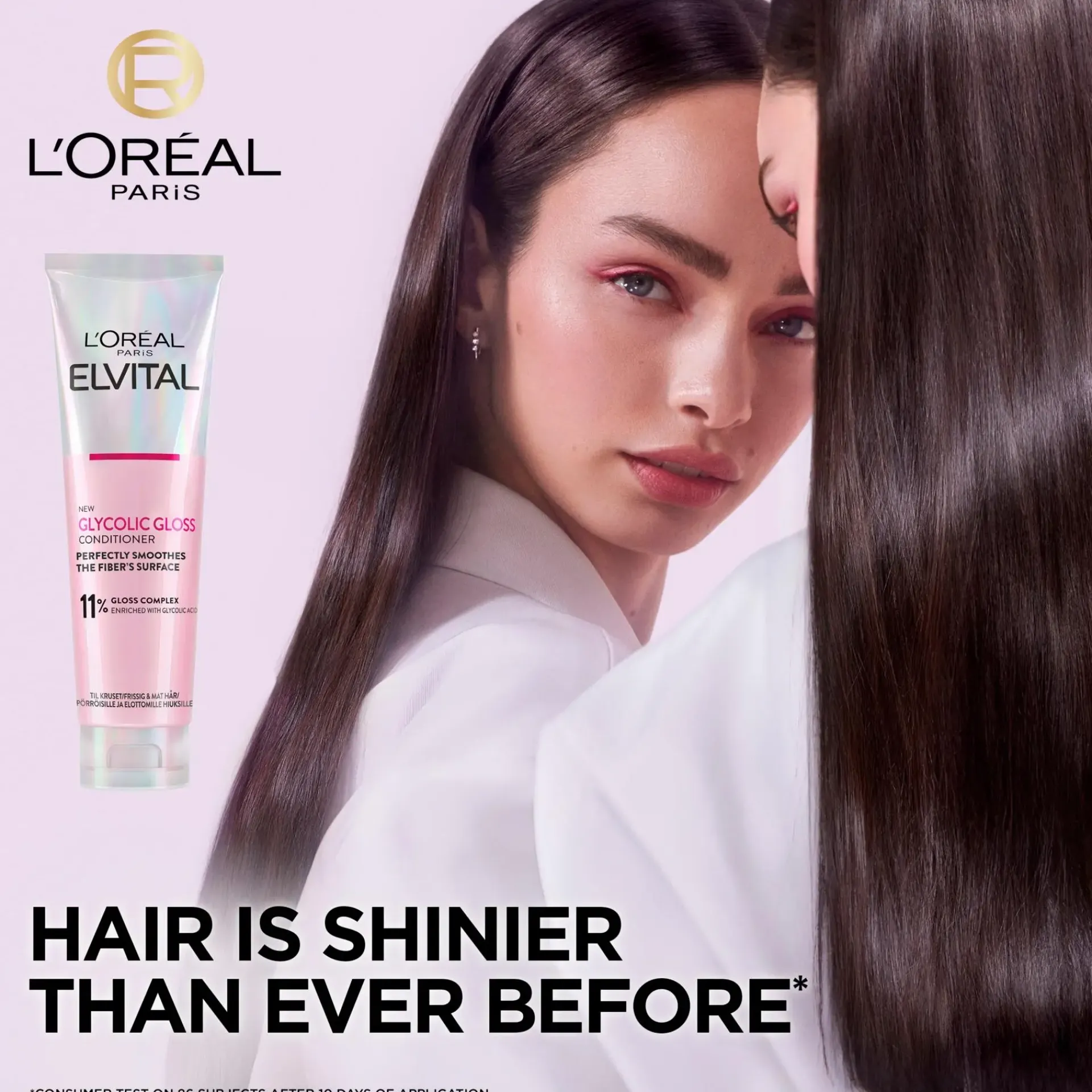 L'Oréal Paris Hiustenhoito<Elvital Glycolic Gloss hoitoaine kiillottomille hiuksille 150ml